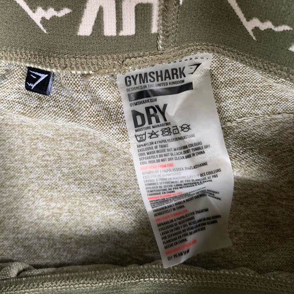 Gymshark Flex Leggings Heathered Green - Picture 4 of 6